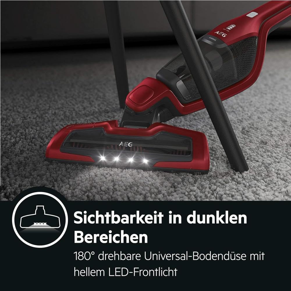 AEG Ergorapido 2in1 Akku Staubsauger kabellos ETM Testsieger CX7 2 45AN für schnelle Reinigung im Haushalt