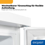 133 l Kühlschrank ohne Gefrierfach freistehender Standkühlschrank in Weiß für Küche Haushalt Büro