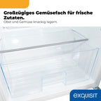 133 l Kühlschrank ohne Gefrierfach freistehender Standkühlschrank in Weiß für Küche Haushalt Büro