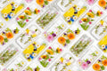 Gepresste Blume Handyhülle für iPhone 16 15 14 13 12 11 Pro Max X XR 8 SE, Samsung Galaxy S23 S24 Ultra Hülle, Google Pixel 8 Pro Hülle