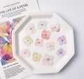 Gepresste Hortensien | 12 Stück echte getrocknete Blumen für Harz, Epoxidharz Kunst, Kerzenherstellung, Journaling, Hochzeitskarten